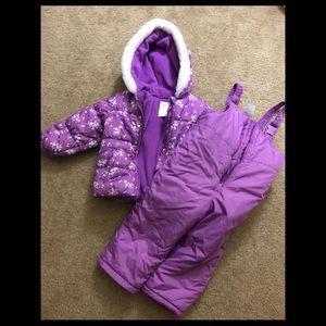 Snow Bib and Jacket set for toddlers